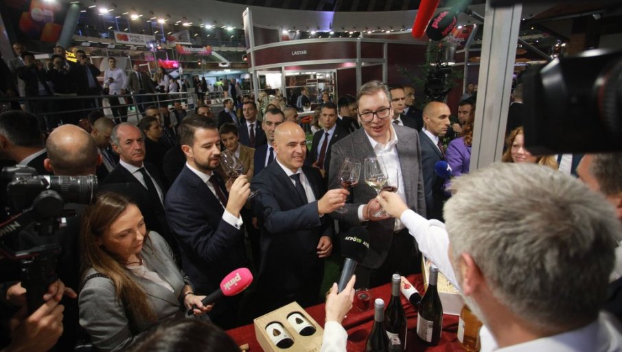 beograd je prestonica vina: pogledajte kako je proteklo sinoćnje otvaranje drugog međunarodnog sajma vina (foto)
