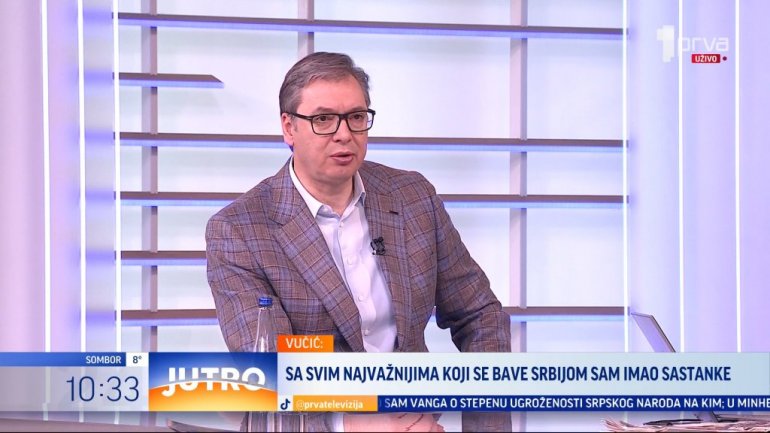 uživoPREDSEDNIK GOST "JUTRA": Vučić jasan - Bolje da nemamo vlast nego da bude ukradena na bilo koji način