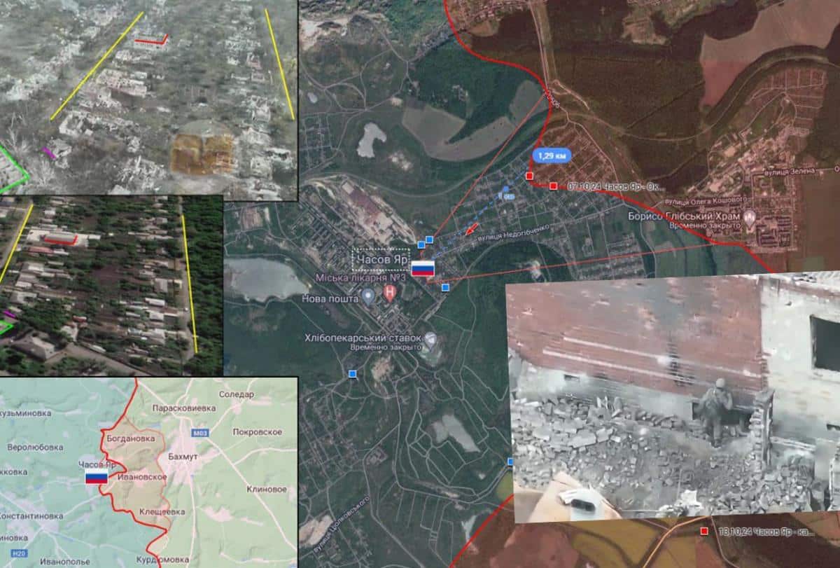 RUSI UPALI U ČASIV JAR? OBJAVLJENE MAPE I SNIMCI: Vode se žestoke borbe, koriste moćnu taktiku! Ukrajinci se grčevito brane! (FOTO/VIDEO)