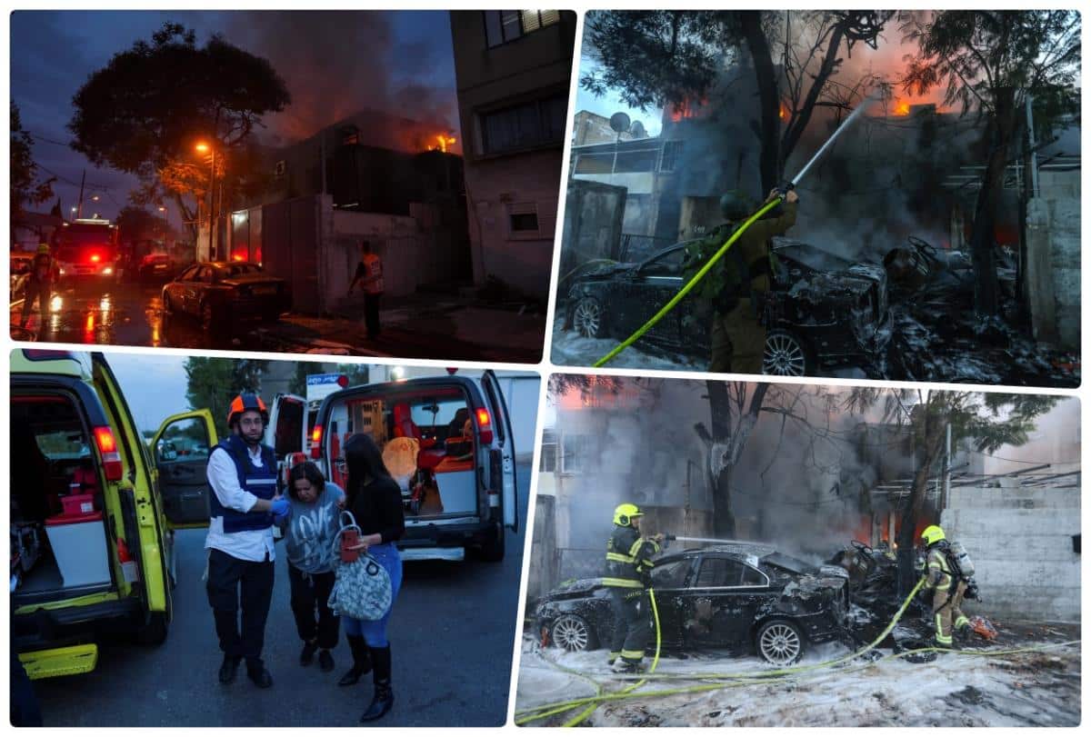 NAPAD NA IZRAEL: Oko 100 raketa ispaljeno iz Libana, pogodile kuće i automobile (FOTO)