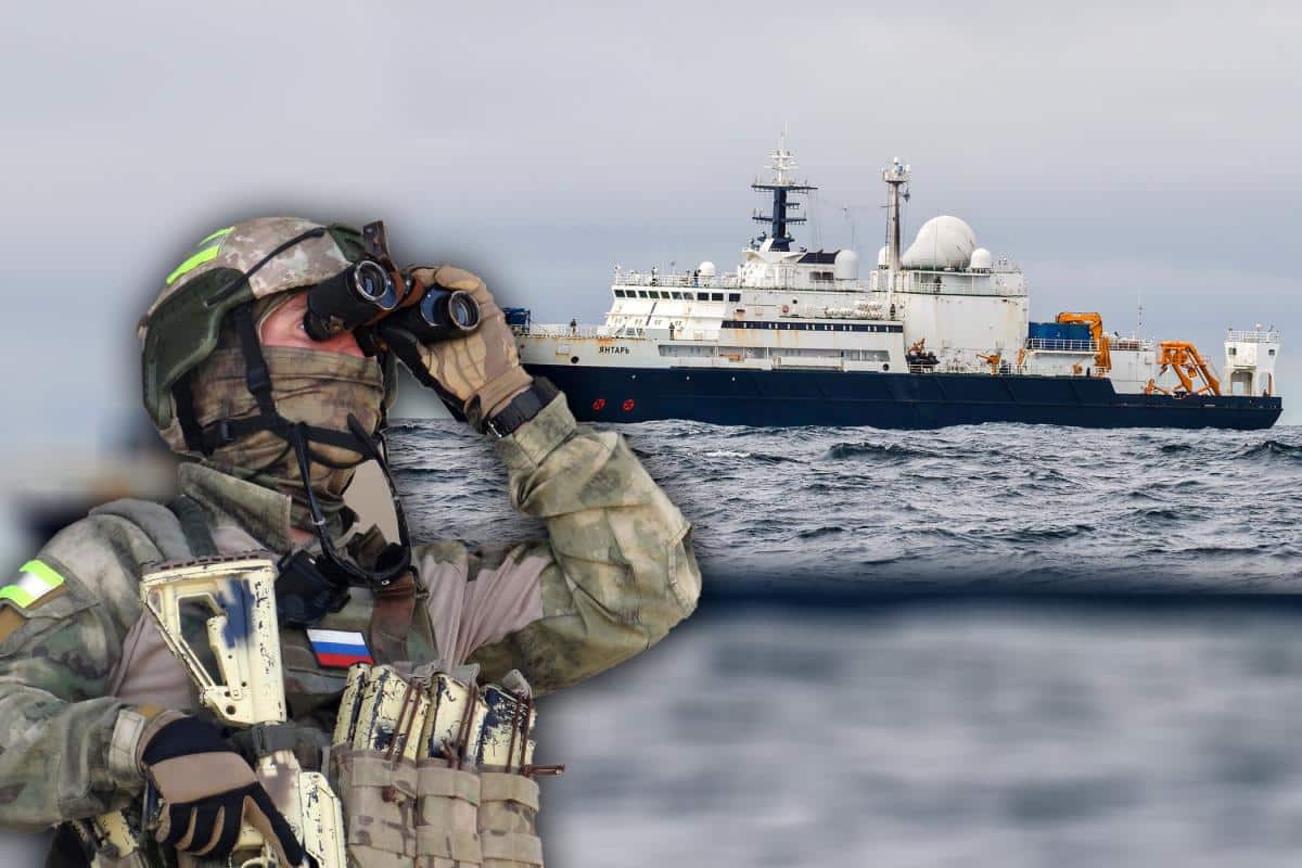 INCIDENT U ATLANTIKU, RUSKI ŠPIJUNSKI BROD IZAZVAO PANIKU! Moćni “Jantar” kružio oko ove STRATEŠKI VAŽNE METE, podigli i flotu i avione da ga oteraju
