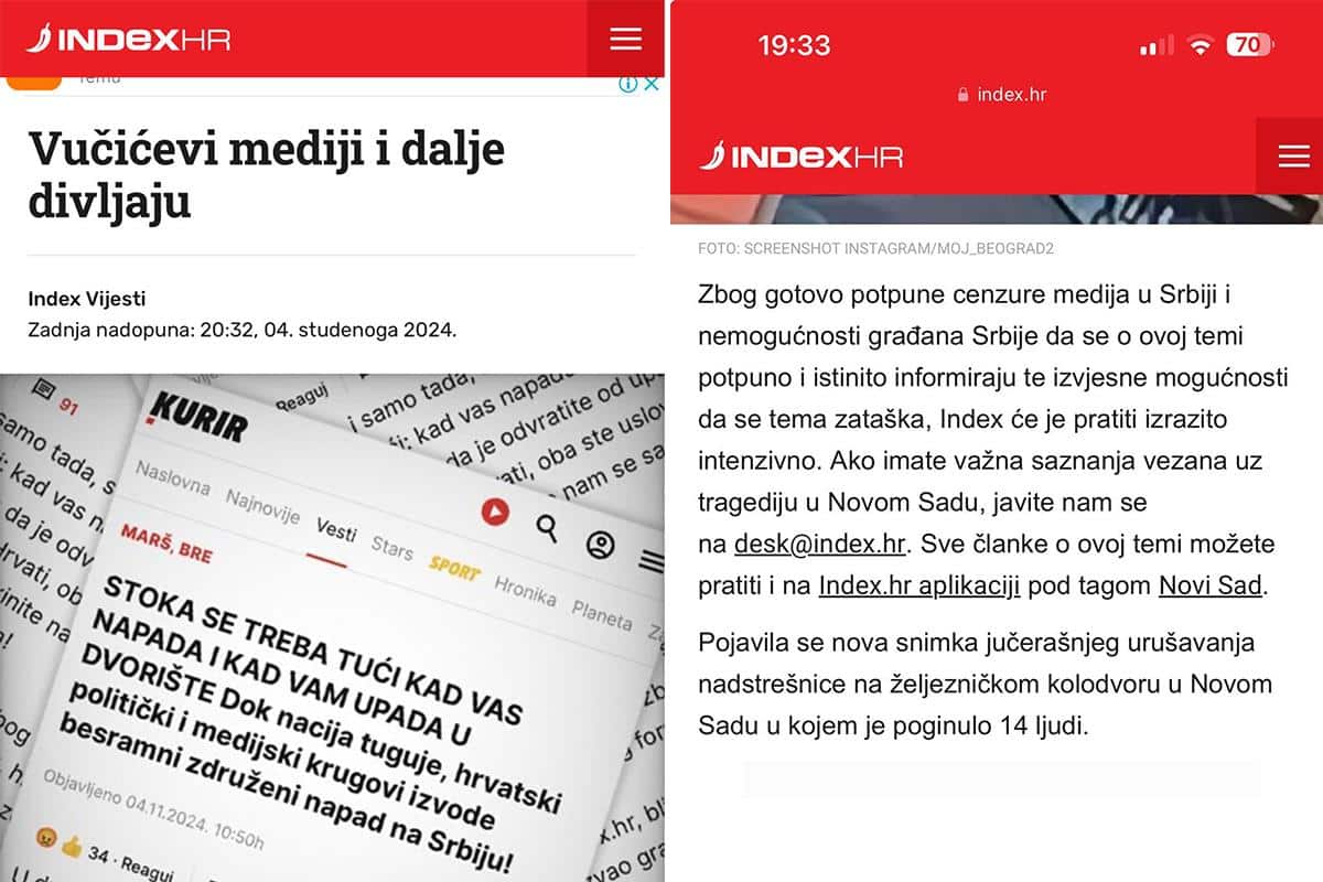 PolitikaPolitikaBRAĆO PO SEVERINI, NISMO VAS PREPOZNALI Prljavi index.hr deli Kuriru moralne lekcije jer ne ċutimo na zloupotrebu tragedije! ZNAMO ŠTA VAS ŻULJA, PRATITE NAS…14 · Reaguj 214 · Reaguj 2