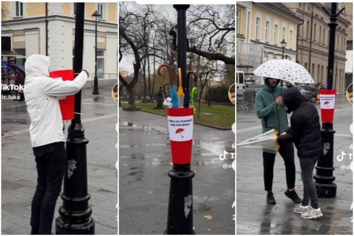 Gest Luke iz Pančeva raspametio Srbe: Izašao je po nevremenu i uradio nešto što je mnoge rasplakalo, a evo kako su ljudi na ulici reagovali (VIDEO)