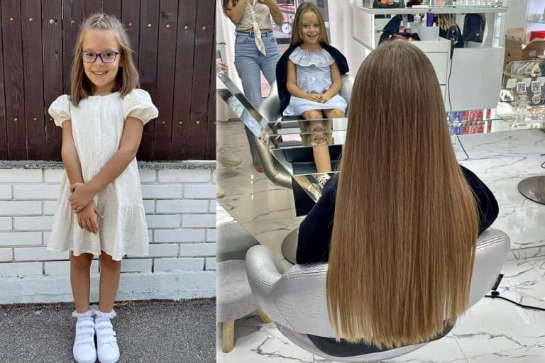 Mala Tara donirala svoju kosu za decu obolelu od raka! Dirljiv gest devojčice iz Nove Pazove, a ove mamine reči su joj značile da to poželi da uradi