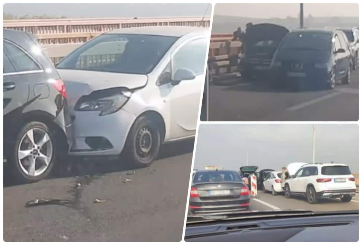 HronikaHronikaKOLAPS! LANČANI SUDAR NA MOSTU KOD BEŠKE! Najmanje tri vozila učestvovala u udesu, delovi rasuti po putu (VIDEO)ReagujKomentarišiReagujKomentariši