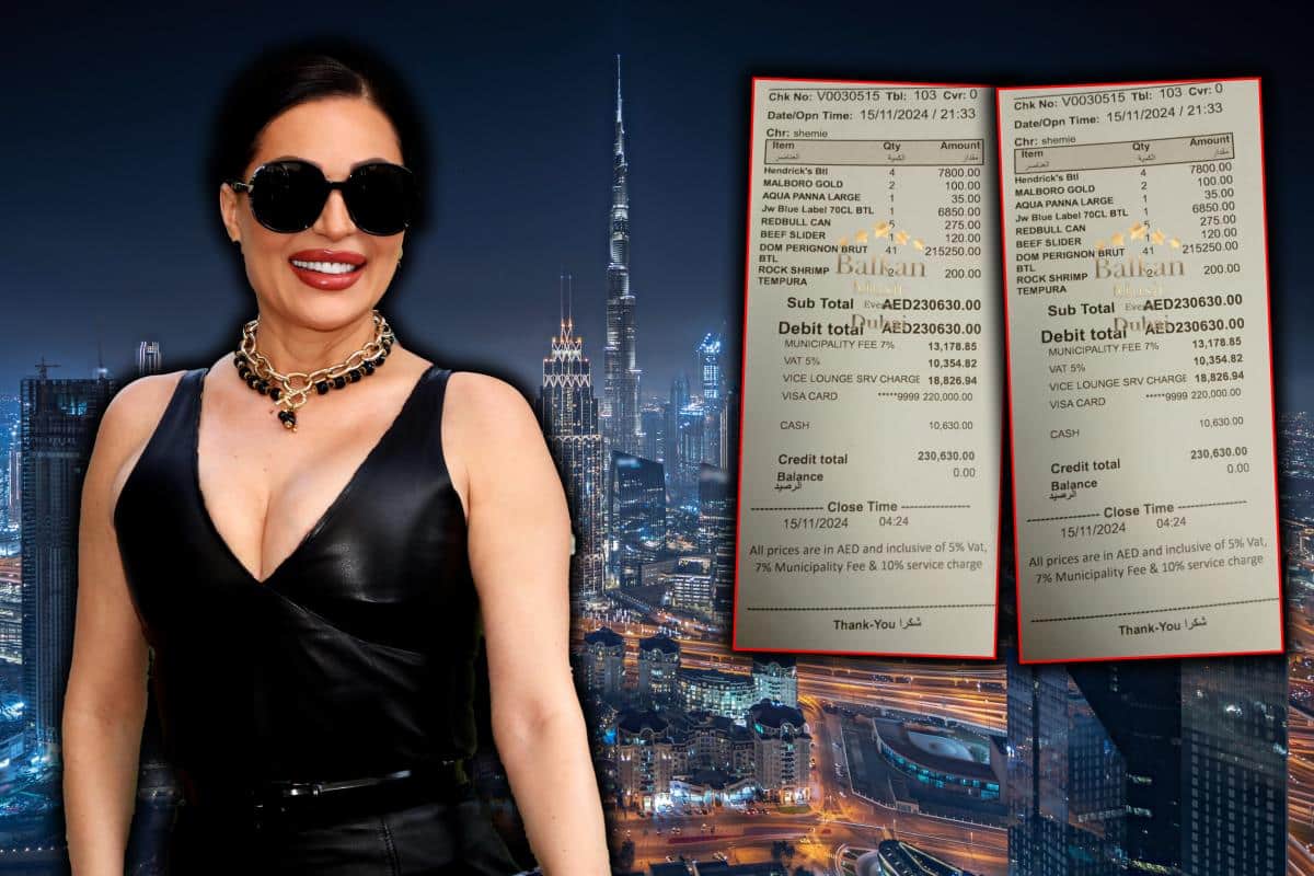 OVO JE MILIONER KOJI JE NA CECINOM NASTUPU POTROŠIO 60.000 €! Naručivao 41 BOCU DOM PERINJONA, a ona POSMATRALA SA BINE! Pogledajte i račun, evo svih detalja