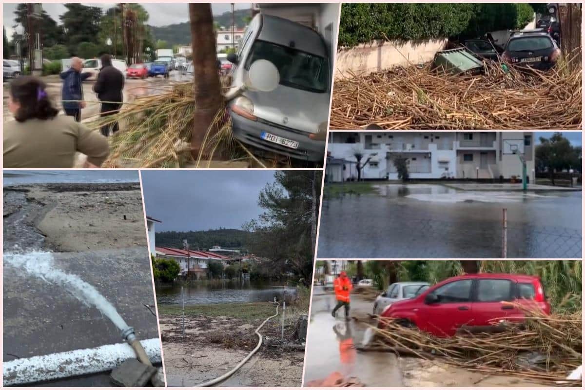 PORASTAO BROJ MRTVIH: Tužne scene sa Halkidikija i Rodosa nakon razorne oluje (FOTO/VIDEO)