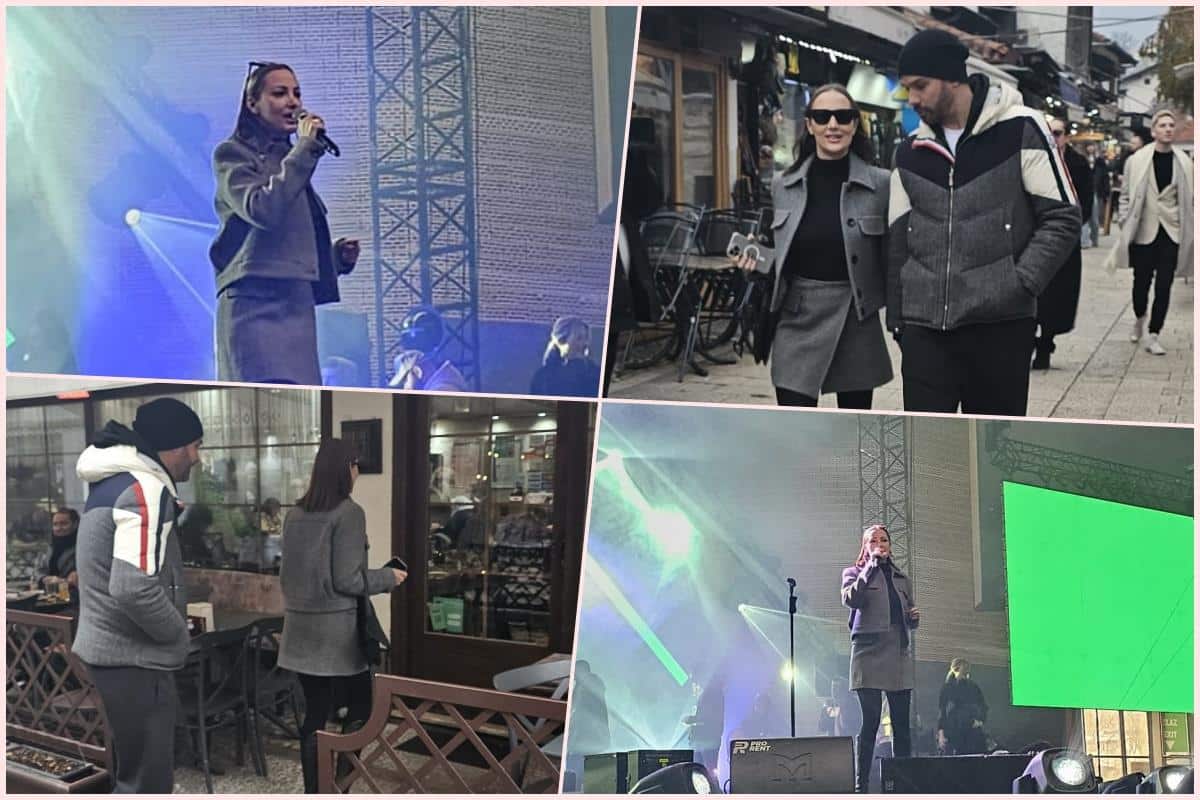 ALEKSANDRA PRIJOVIĆ I FILIP UHVAĆENI USRED GRADA! Ruku pod ruku šetali, pa seli na ručak: Evo šta pevačica radi pred koncert! (FOTO)