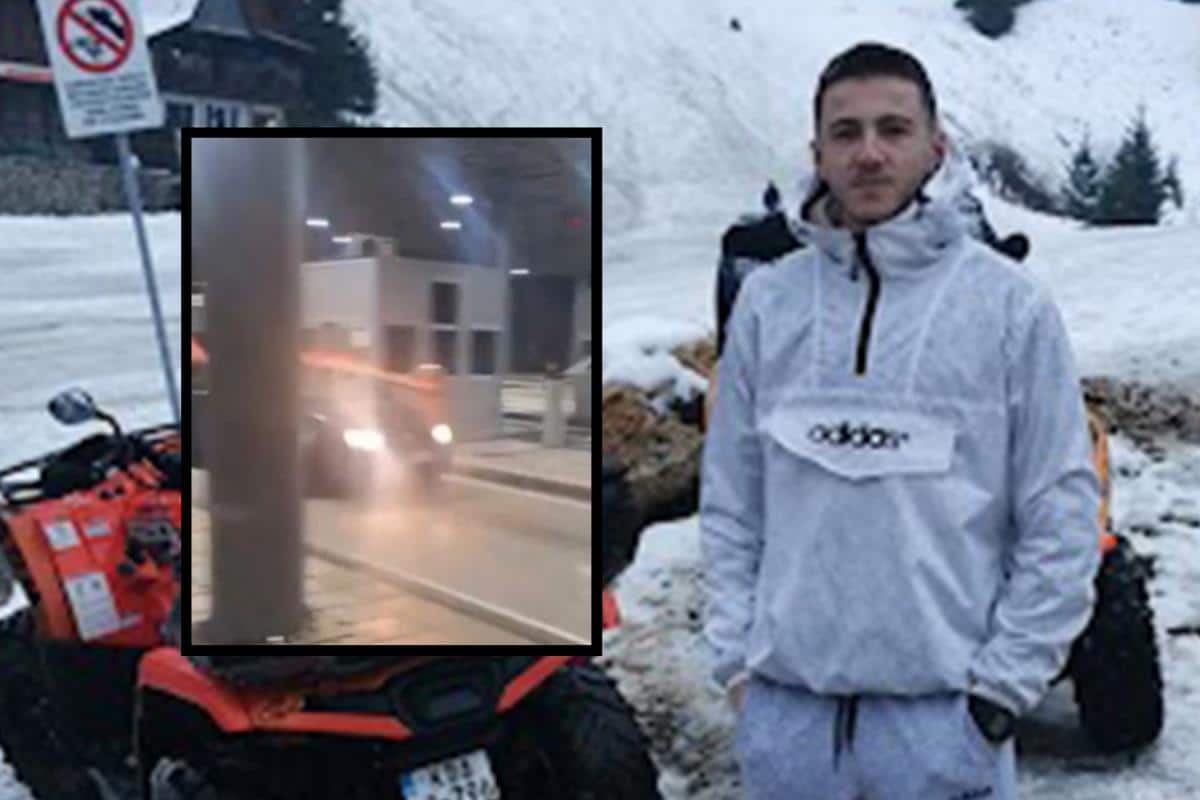 PORODICA I PRIJATELJI OPLAKUJU MLADIĆA KOJI JE POGINUO NA GRANICI BiH: Jezivi detalji nesreće, zabio se u policijsku blokadu i ostao na mestu mrtav (FOTO)