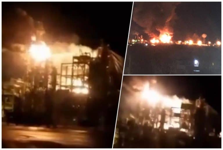 MASOVNI UKRAJINSKI UDAR U RUSIJI! Napad raketama i dronovima na naftnu rafineriju u Rostovskoj oblastI (FOTO, VIDEO)
