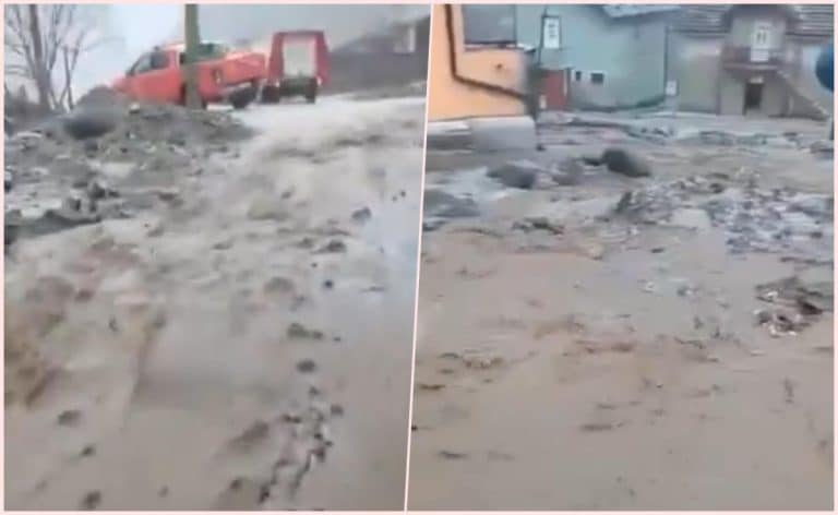 RAZORNE POPLAVE PONOVO PRETE JABLANICI: Pre više od dva meseca preživeli užas, sada opet STREPE (VIDEO)