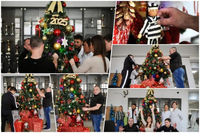 “U ZATVORU SMO ZBOG SVOJIH LOŠIH ODLUKA U PROŠLOSTI!”Osuđenici zajedno sa zaposlenima okitili novogodišnju jelku u Centralnom zatvoru (Foto)
