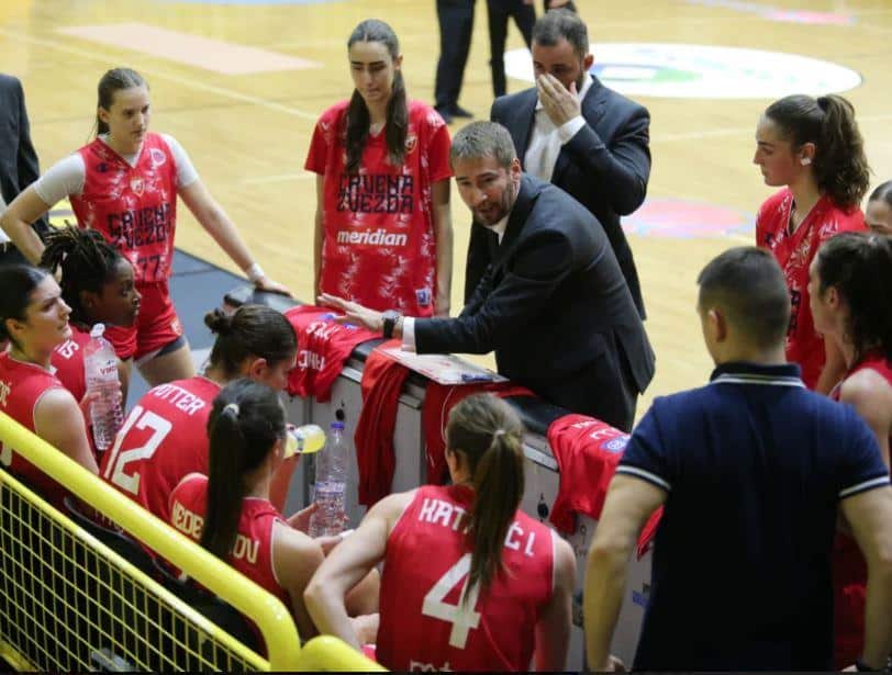 NEMANJA PLANOJEVIĆ, TRENER CRVENE ZVEZDE: Kosarkašice igraju sa strašću koja se retko viđa kod muškaraca