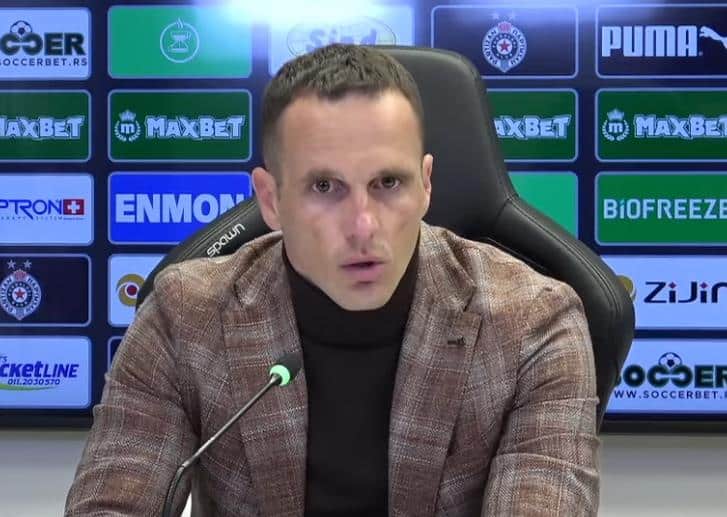 NOVI TRENER PARTIZANA SE PRVI PUT OBRATIO JAVNOSTI: Otkrio kakva je situacija posle odlaska Miloševića, sporni igrač – precrtan!