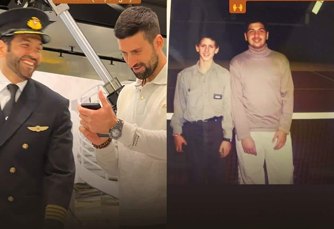 PITAO JE NOVAKA “DA LI ME SE SEĆAŠ?”, A ONDA POKAZAO FOTOGRAFIJU STARU 25 GODINA: Đokoviću život prošao pred očima kada je video sliku