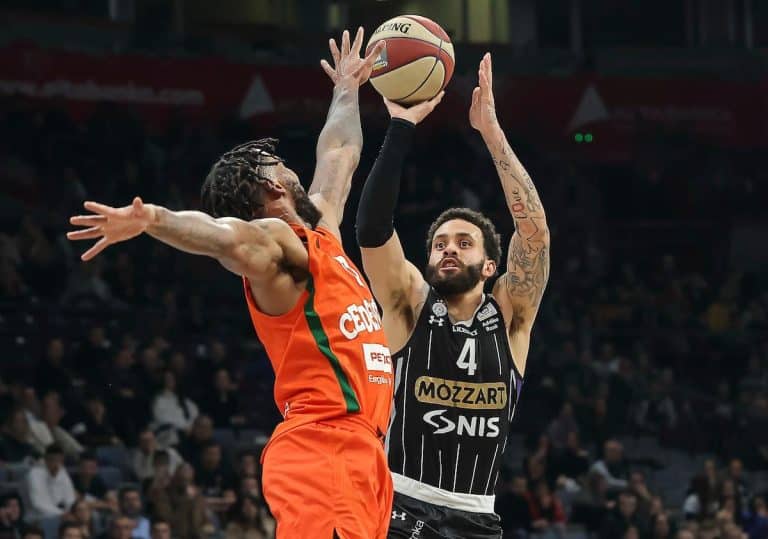 PARTIZAN POSLE PREOKRETA SAVLADAO CEDEVITA OLIMPIJU: Crno-beli nadoknadili 14 poena minusa