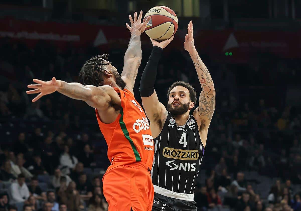 PARTIZAN POSLE PREOKRETA SAVLADAO CEDEVITA OLIMPIJU: Crno-beli nadoknadili 14 poena minusa
