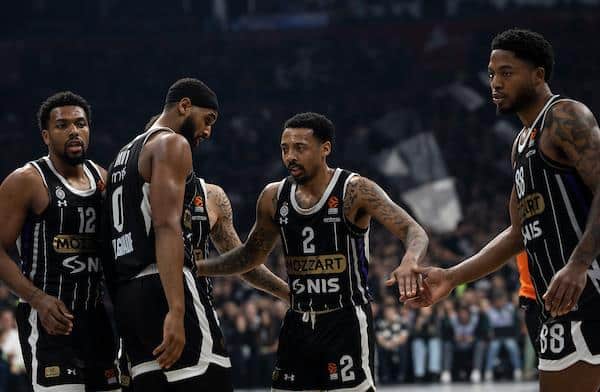 PARTIZAN SLOMIO ŽILAVI ŽALGIRIS U ARENI: Treća evroligaška pobeda u nizu za crno-bele! “Parni valjak” na krilima Džonsa i Džonsa preživeo borbene Litvance!