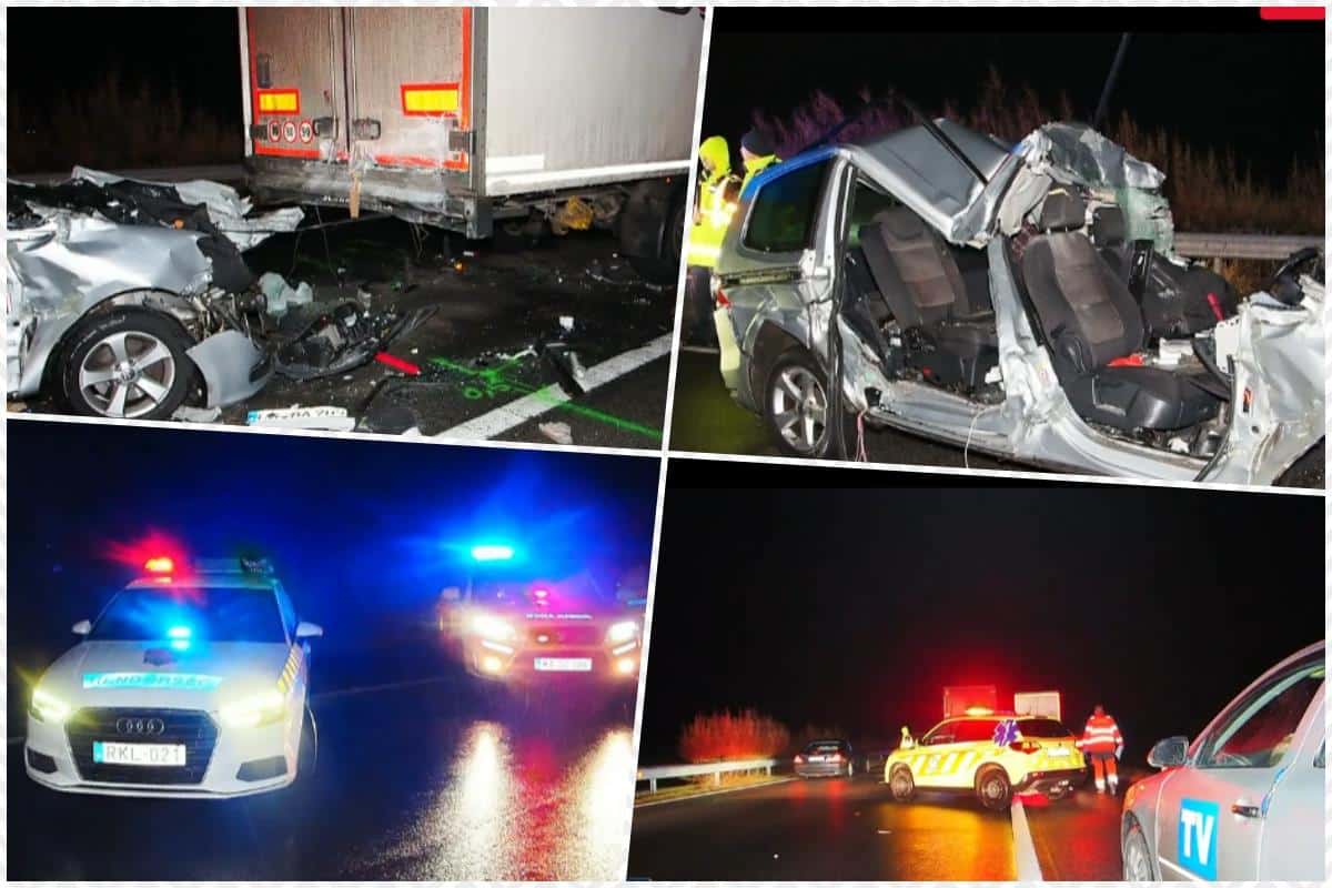 (VIDEO) PRVI SNIMAK NESREĆE U KOJOJ JE POGINUO BRAČNI PAR IZ SRBIJE! Automobil SMRSKAN, porodica se sudarila sa srpskim kamionom? Detalji stravičnog udesa!