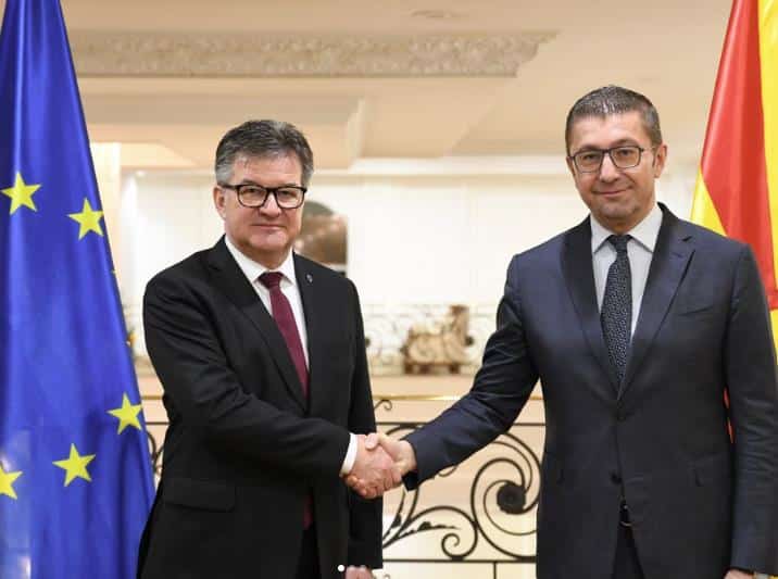 MICKOSKI SA LAJČAKOM: Razgovarali smo o strateškim aspiraciijama Severne Makedonije i potrebi da se EU intenzivnije posveti ubrzanju integracionih procesa