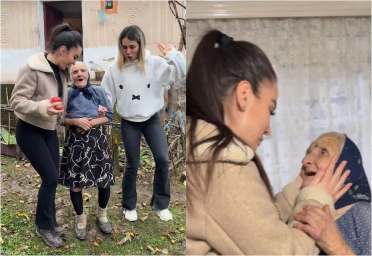 BAKA MIRJANA IMA 99 GODINA, A IGRA KAO DA JOJ JE 50, SVI U ČUDU GLEDAJU: Lepa Tamara joj došla u posetu, a ova scena mnogima je naterala SUZE NA OČI (VIDEO)