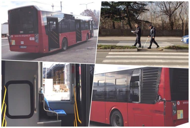 KAMION UDARIO U AUTOBUS U NIŠU, IMA POVREĐENIH! “Kako je puklo kada su se sudarili, kao bomba da je pala – PUTNICI SU POPADALI” (FOTO/VIDEO)