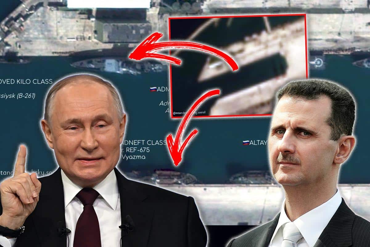 RUSI ODLAZE IZ KLJUČNE BAZE U SIRIJI, PUTIN DIŽE RUKE OD ASADA? Satelitski snimci pokazali šta se zbiva u vreme velike ofanzive džihadista na predsednika SIrije