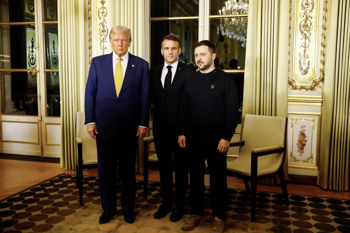 “DOBAR SASTANAK SA TRAMPOM I MAKRONOM” Zelenski: Očekujemo pravedan mir za Ukrajinu (FOTO)