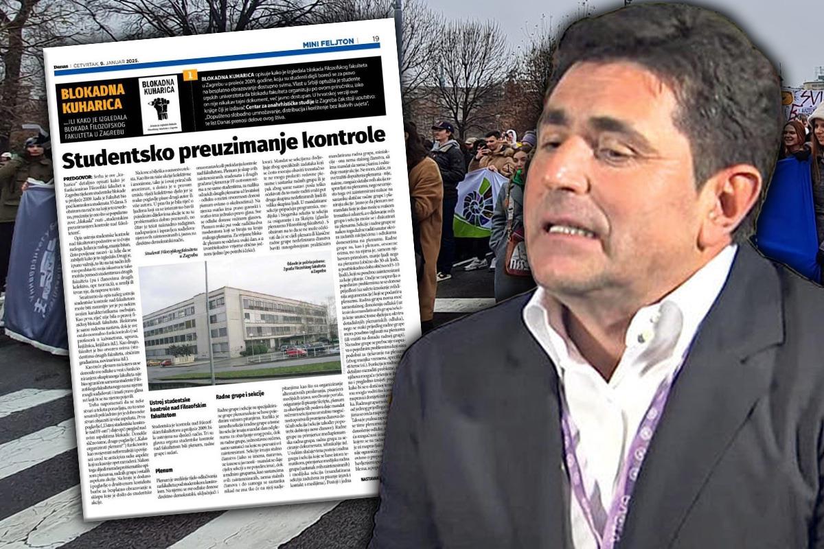 KORISTE SVE ŠTO IM PADNE NA PAMET DA SE VATRICA ODRŽI I BLOKADE NASTAVE! Analitičari o “Blokadnoj kuharici” koju je objavio Šolakov list Danas