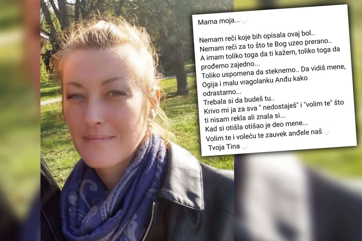 “MAMA MOJA… IMAM TOLIKO TOGA DA TI KAŽEM, A TI SI OTIŠLA!” Ćerka se potresnim rečima oprostila od Saške koja je poginula u jezivom udesu, danas sahrana