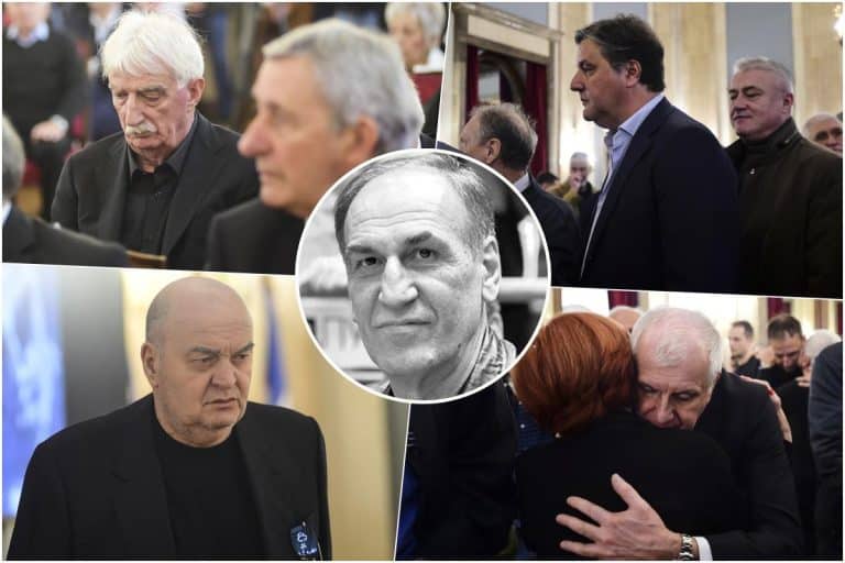 VELIKANI NAŠEG SPORTA NEUTEŠNI ZBOG PRAJE! Muk, tuga, bol i poslednje zbogom – ovo su najpotresnije fotografije sa komemoracije!