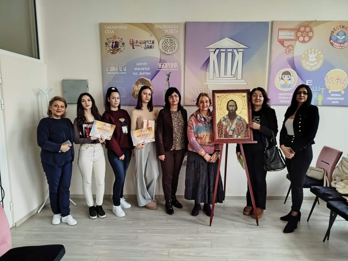 SVETOSAVSKA RADIONICA ZA SREDNJOŠKOLCE: U Kulturnom centru Kruševac održana tradicionalna manifestacija