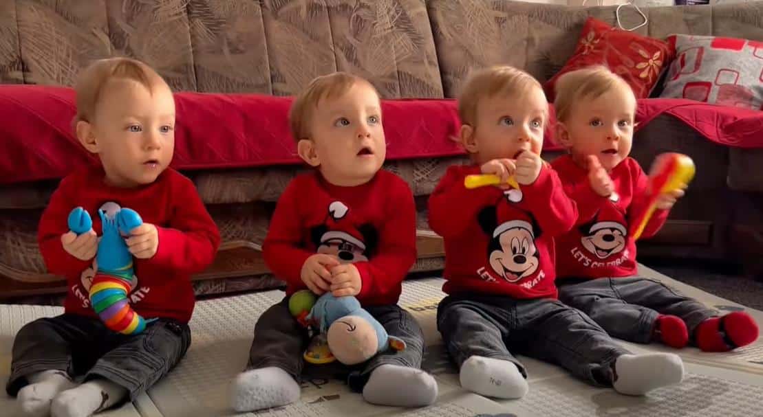 ČETVORKE IZ BANJALUKE PROSLAVILE ROĐENDAN I KRŠTENJE! Marko, Matej, Luka i Jovan oduvali prvu svećicu! “Nadali smo se jednoj curici, dobili smo 4 dečaka” (FOTO)