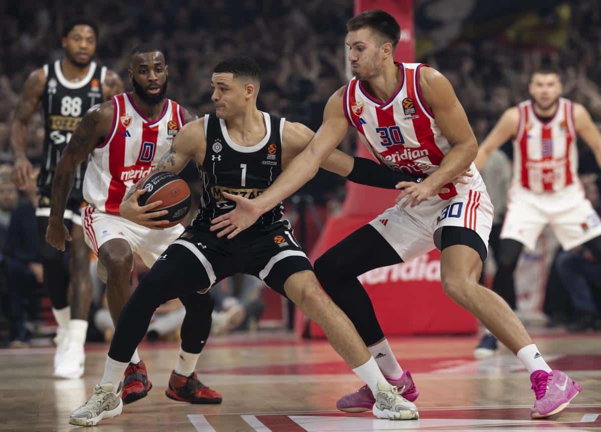 PARTIZAN JE UBEDLJIVO NAJBOLJI U EVROLIGI! Neverovatni podaci – srpski timovi na vrhu u delu sezone kada se sve lomi!