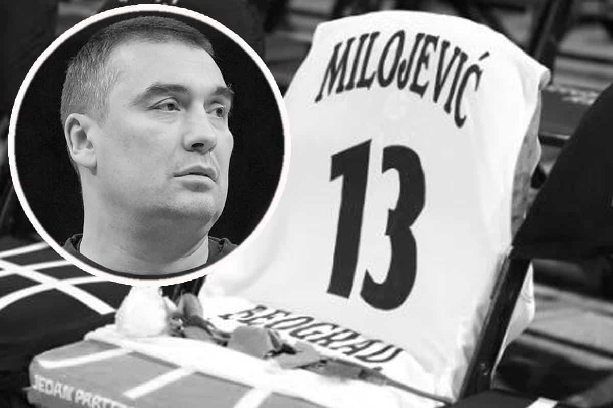 SVE U ZNAKU DEKIJA: Svi igrači Partizana u dresovima sa prezimenom Milojević, grobari priredili bakljadu