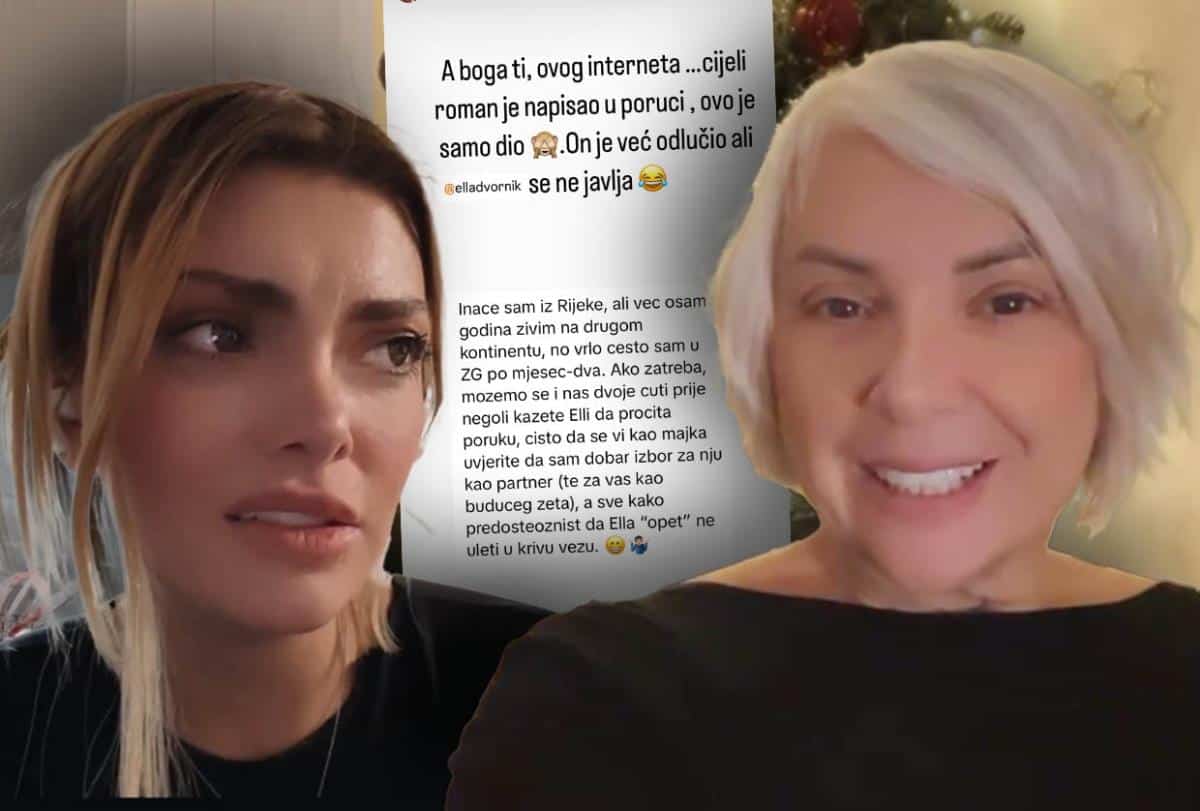 ELA DVORNIK IMA PROSCA, HOĆE DA JE OSVOJI PREKO NJENE MAJKE! Danijela sve objavila! Evo šta je potencijalni “zet” napisao, pomenuo i influenserkin propali brak