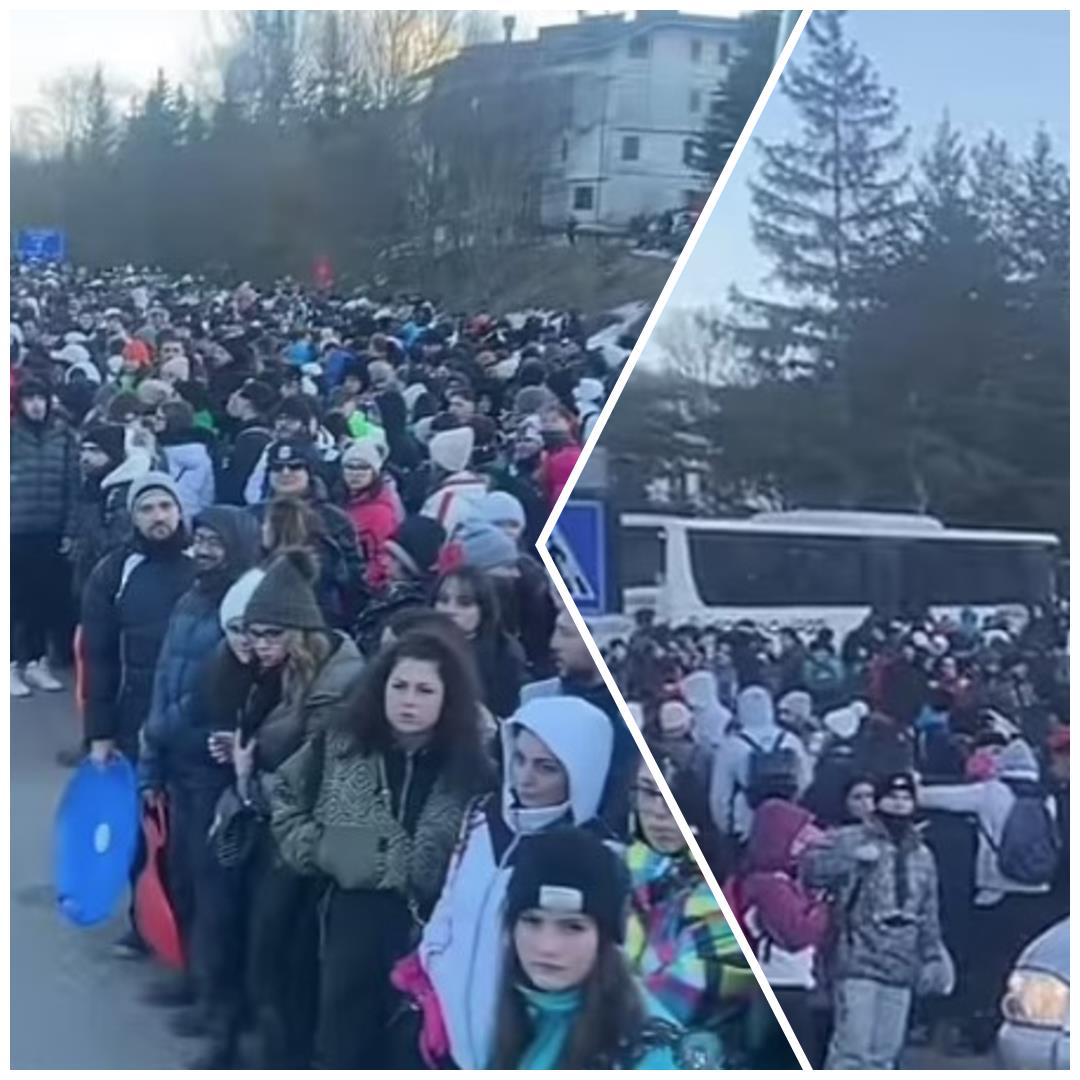 Zbog jeftinih vaučera 10.000 turista stiglo je na popularno skijalište i nastao je potpuni haos: Guranje u redovima, drama na sve strane, reagovala i policija