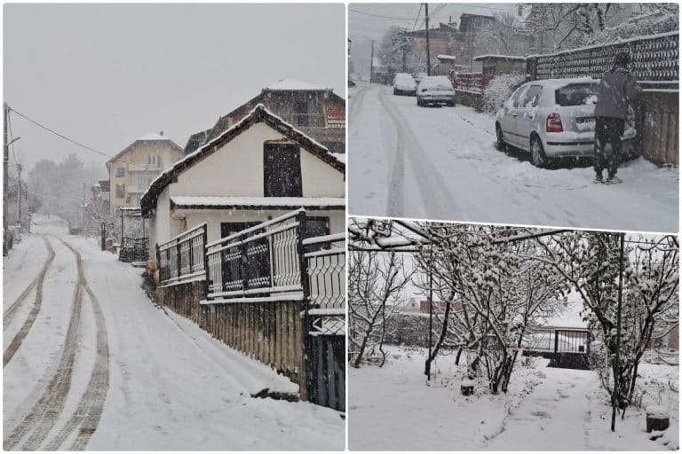 SNEG U VRANJU PADA BEZ PRESTANKA OD NOĆAS! Nova tura stiže već večeras, pašće još 15 cm novog snega! (foto)