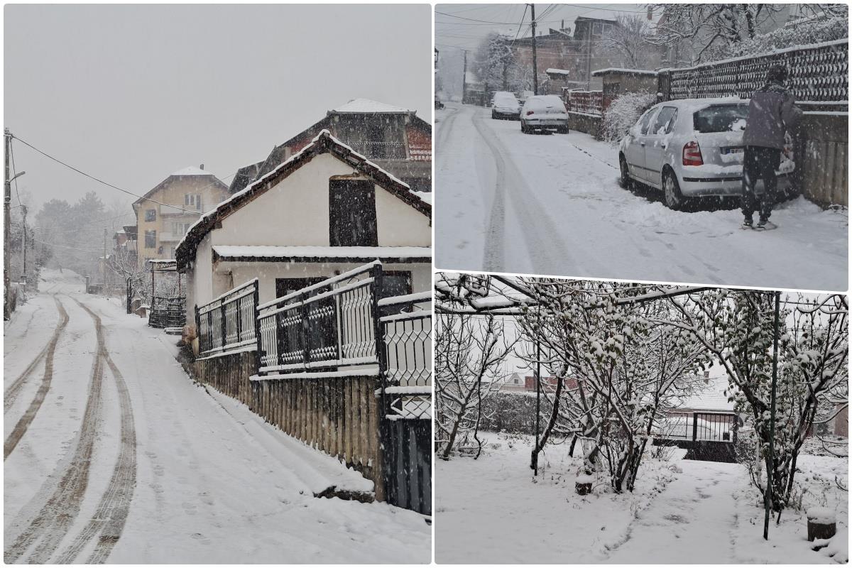SNEG U VRANJU PADA BEZ PRESTANKA OD NOĆAS! Nova tura stiže već večeras, pašće još 15 cm novog snega! (foto)
