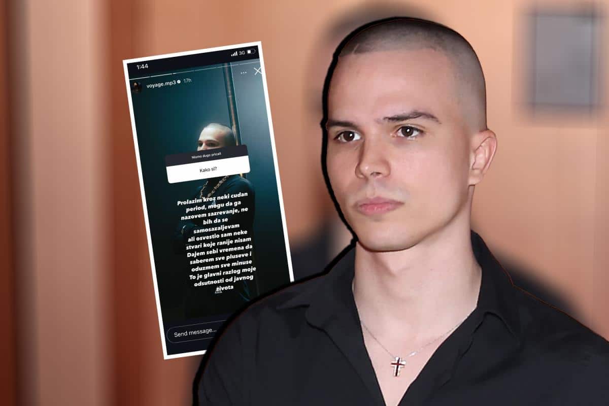 “NE BIH DA SE SAMOSAŽALJEVAM ALI..” Vojaž prolazi kroz težak period, fanovi ga zatrpali pitanjima, reper im poručio ovo