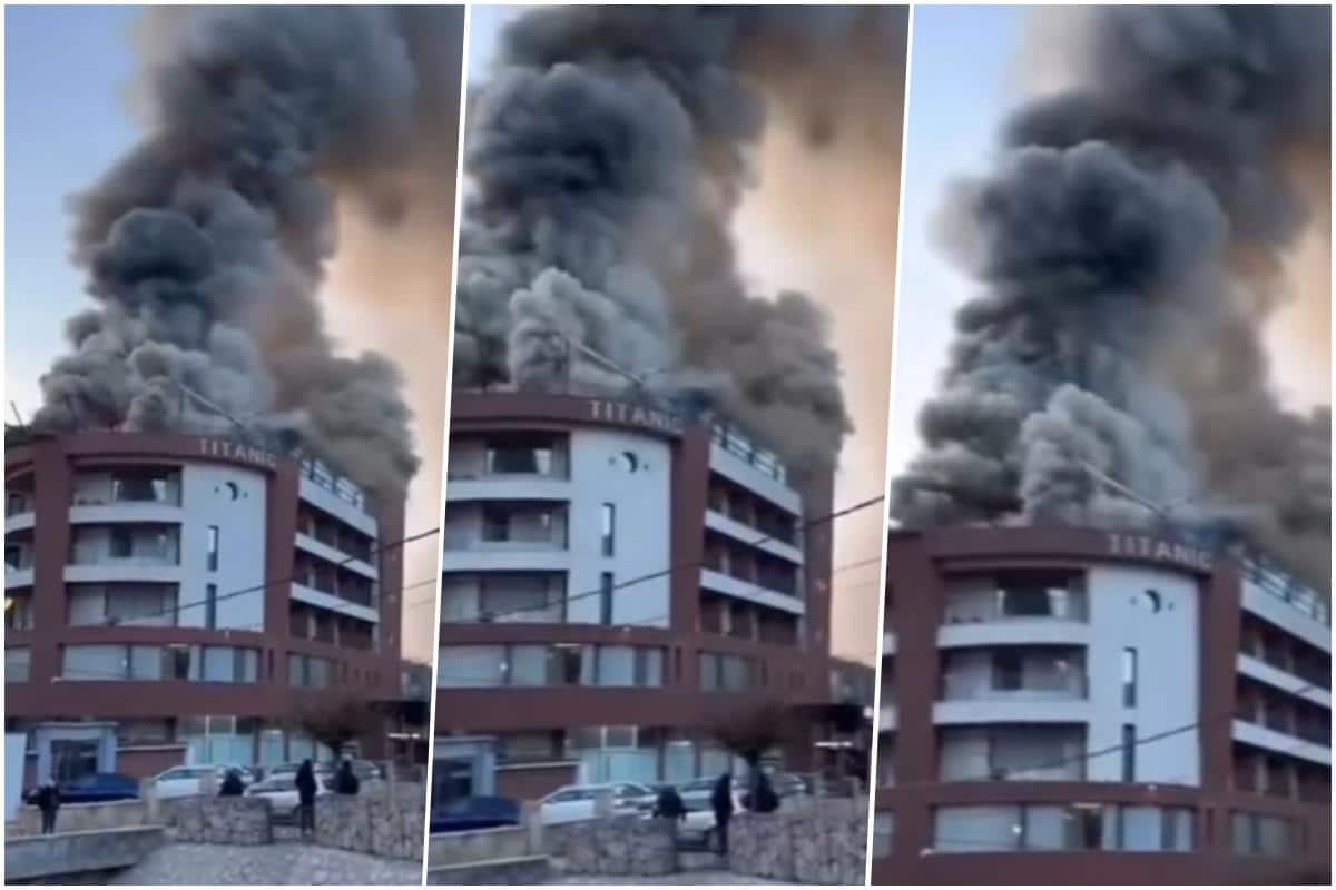 POZNATI RESTORAN U PLAMENU! Stravičan požar u Novopazarskoj banji: Evakuisani stanovnici okolnih ulica, crni dim na sve strane (VIDEO)