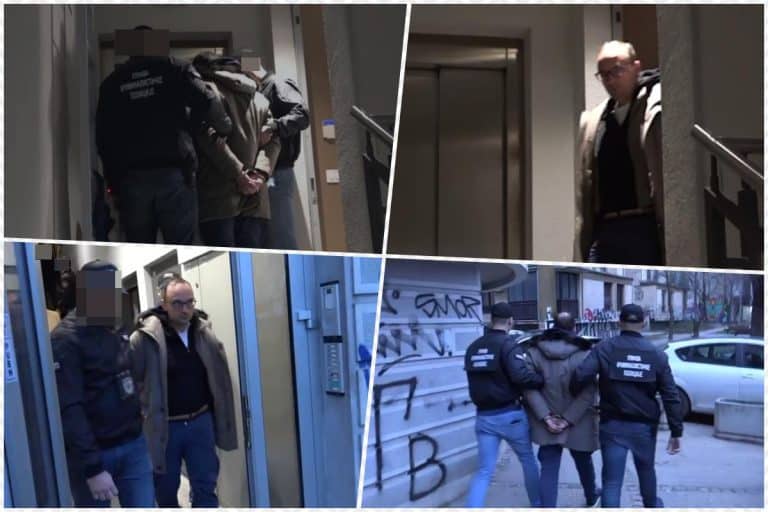 SNIMAK HAPŠENJA ALEKSANDRA PAPIĆA Pogledajte kako specijalci odvode biznismena i kuma bivšeg ministra Nebojše Stefanovića u lisicama (VIDEO)