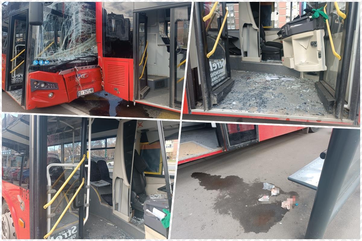 VOZAČ AUTOBUSA 601 KOJI JE IZAZVAO UDES NA NOVOM BEOGRADU ZAĆUTAO NA SASLUŠANJU: U nesreći 25 putnika teže i lakše povređeno ODREĐEN MU PRITVOR