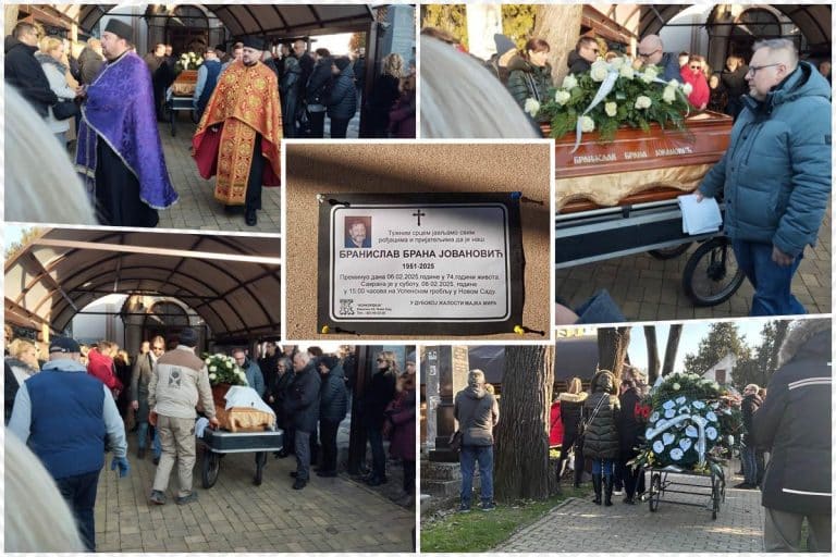 Sahranjen sin Mire Banjac, glumica skrhana od bola ispratila jedinca na večni počinak (FOTO/ VIDEO)