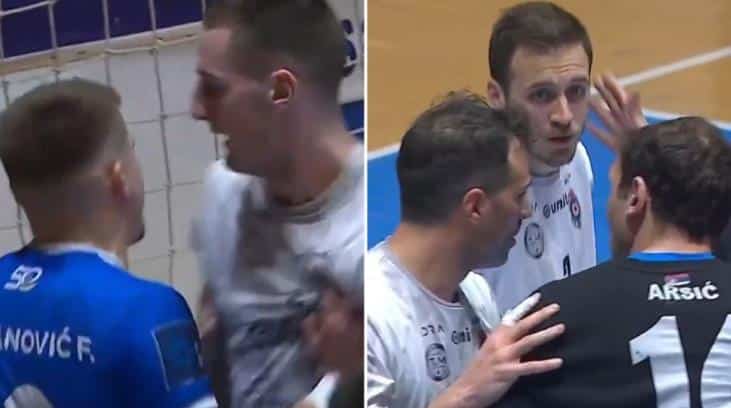 KAPITEN PARTIZANA U CENTRU PAŽNJE, IZBIO JE OZBILJAN HAOS NA KRAJU DERBIJA! Velika frka je nastala, sudija isključio trojicu – pogledajte kako je to izgledalo!