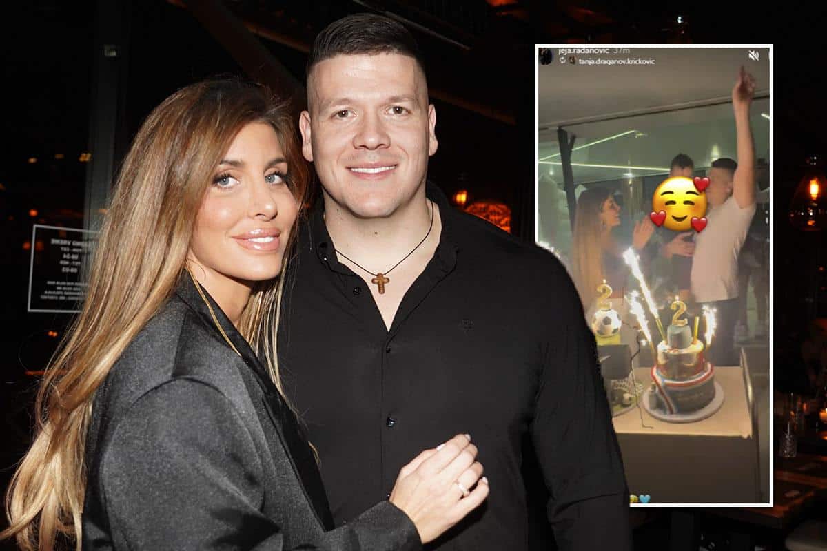 MALI DAMJAN DOBIO DVE TORTE, VATROMETI PUCAJU! Zavirite na gala slavlje kod Radanovića: Sloba drži sina, a Jelena… Pogledajte samo ove kadrove