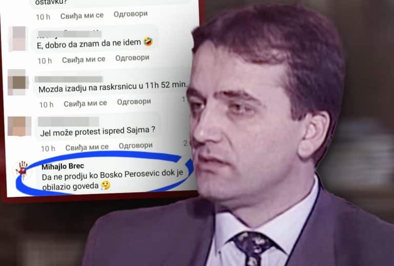 NOVO POZIVANJE NA UBISTVO PREDSTAVNIKA VLASTI: Poručuju – Da ne prođu kao Boško Perošević – POLITIČAR UBIJEN HICEM U GLAVU NA SAJMU U NS!