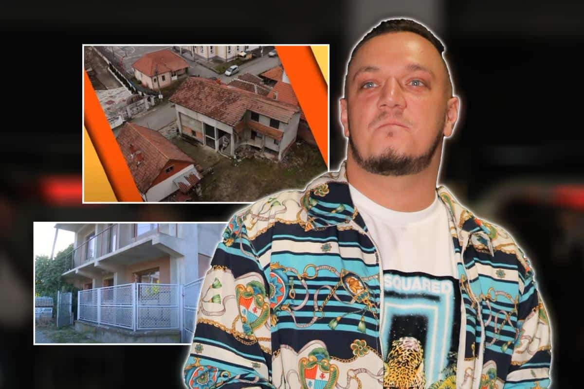 OVAKO IZGLEDA GASTOZOVA KUĆA U MESTU GRABOVAC! U njoj mu živi otac Đura, iza nje su stare stvari, dvorište nesređeno! Ovo su meštani rekli o njegovoj porodici