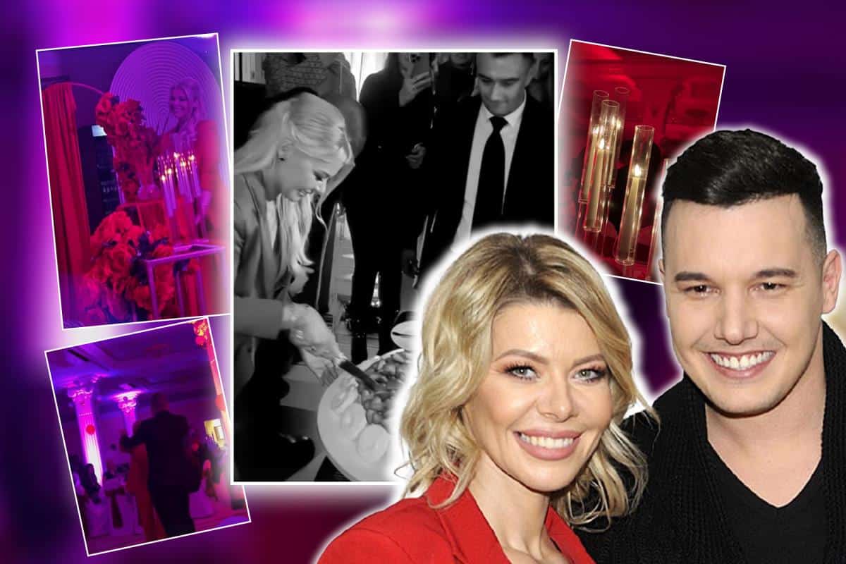 GALA ŽURKA! Karićeva naslednica proslavila 41. rođendan: Muž kleči ispred nje, a od dekoracije i njenog izgleda zastaje dah (FOTO)