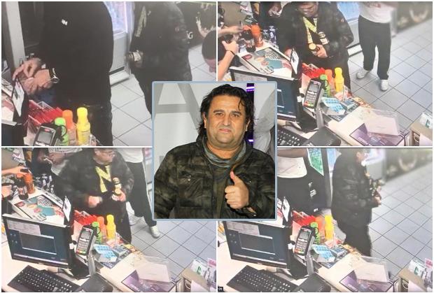 SEJO KALAČ UHVAĆEN KAKO KRADE TELEFON NA PUMPI U ZAGREBU! Pogledajte kako je pevač pre pet godina bio spretan da uzme što nije njegovo, a da niko ne vidi (FOTO)